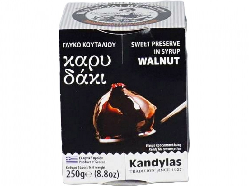 Walnüsse in Zuckersirup 250g Kandylas
